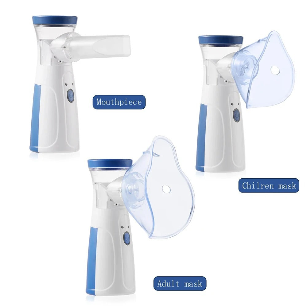 Portable Mesh Mini Nebulizer With Mask