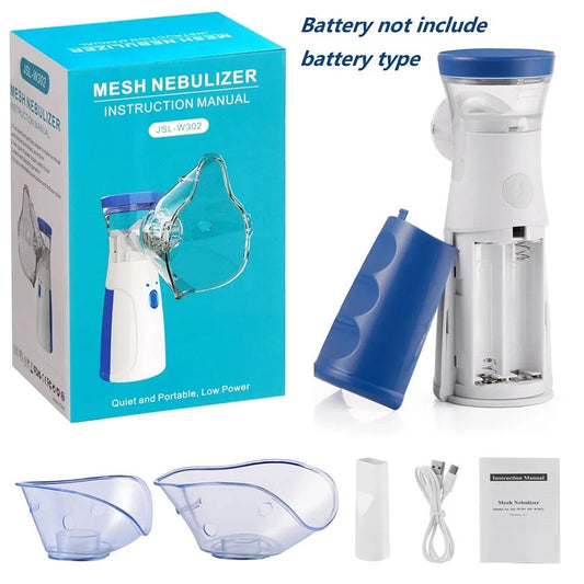 Portable Mesh Mini Nebulizer With Mask