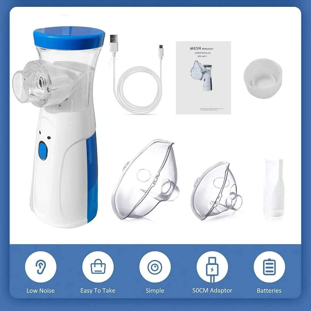 Portable Mesh Mini Nebulizer With Mask