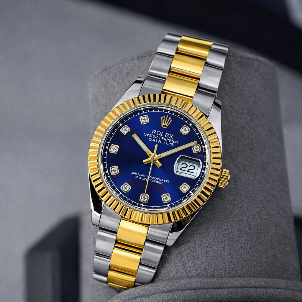 Premium Rolex Date_Just Stainless Steel Master Lock Heavy Weight