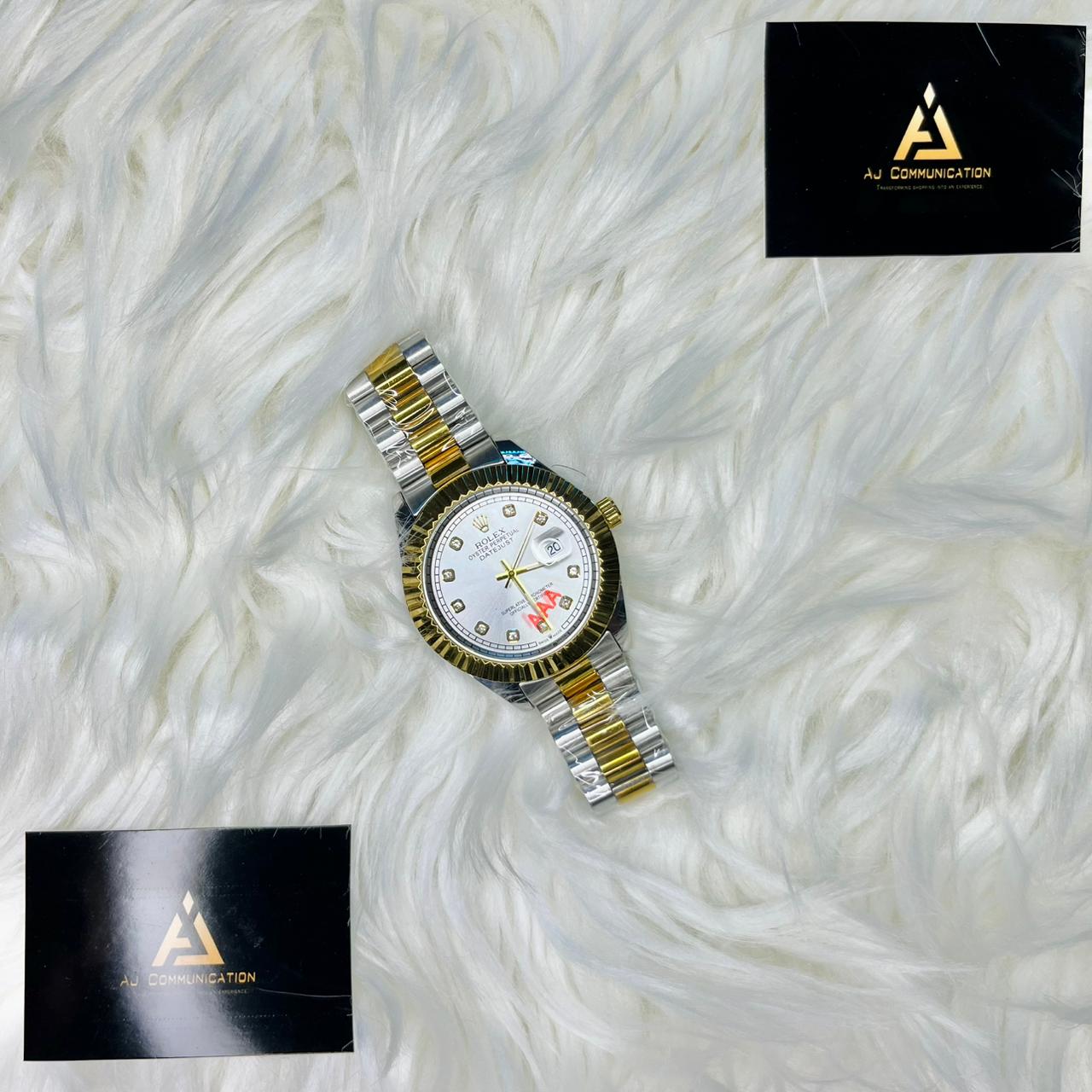 Rolex Date_Just Stainless Steel Master Lock Heavy Weight