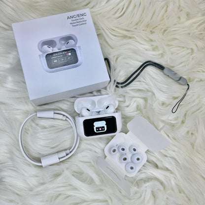 A9 Pro Display Airpods With Free Lanyard