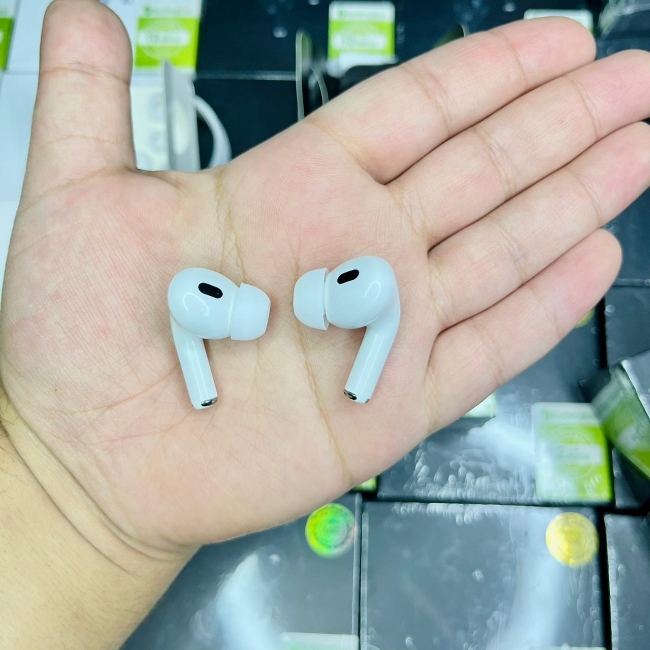 Latest Airpods Pro 2nd Gen Buzzer-Edition With Free Eartips Cable & Lanyard