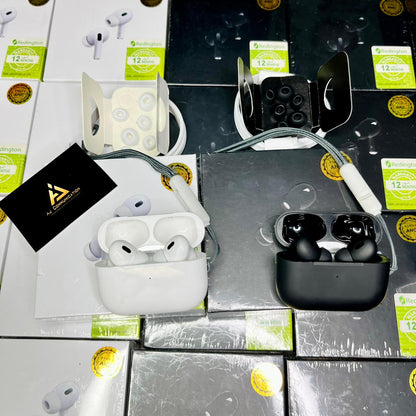 Latest Airpods Pro 2nd Gen Buzzer-Edition With Free Eartips Cable & Lanyard